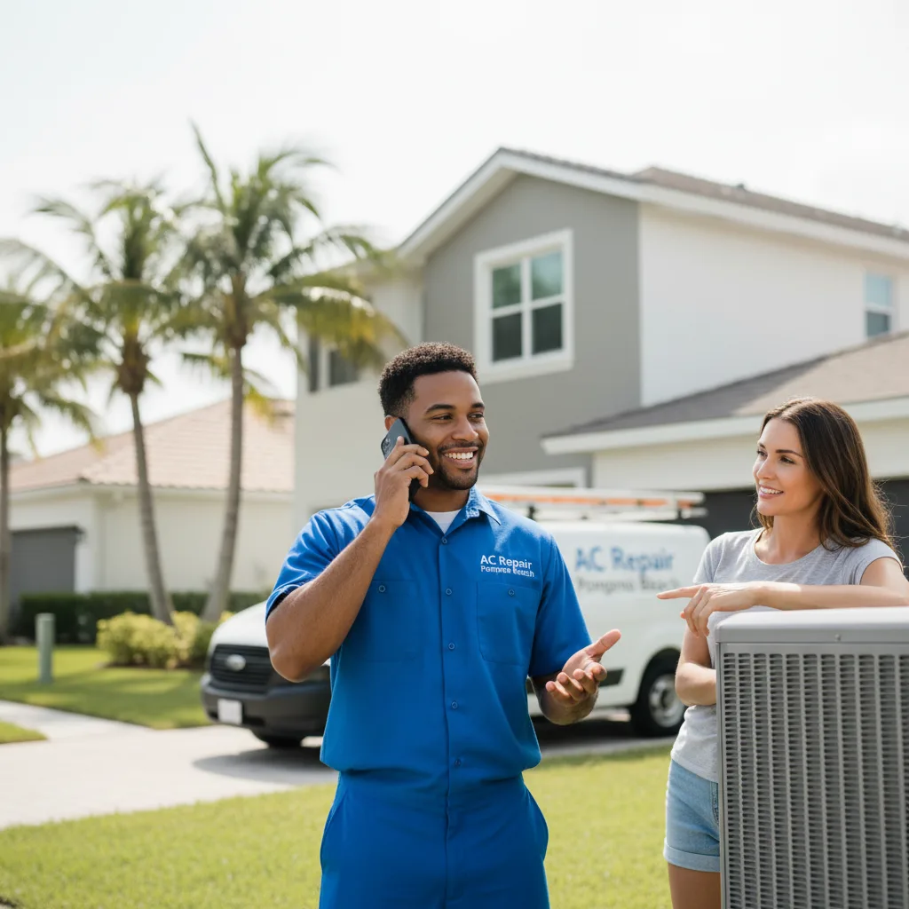 AC Repair Pompano Beach customer support in Lanark